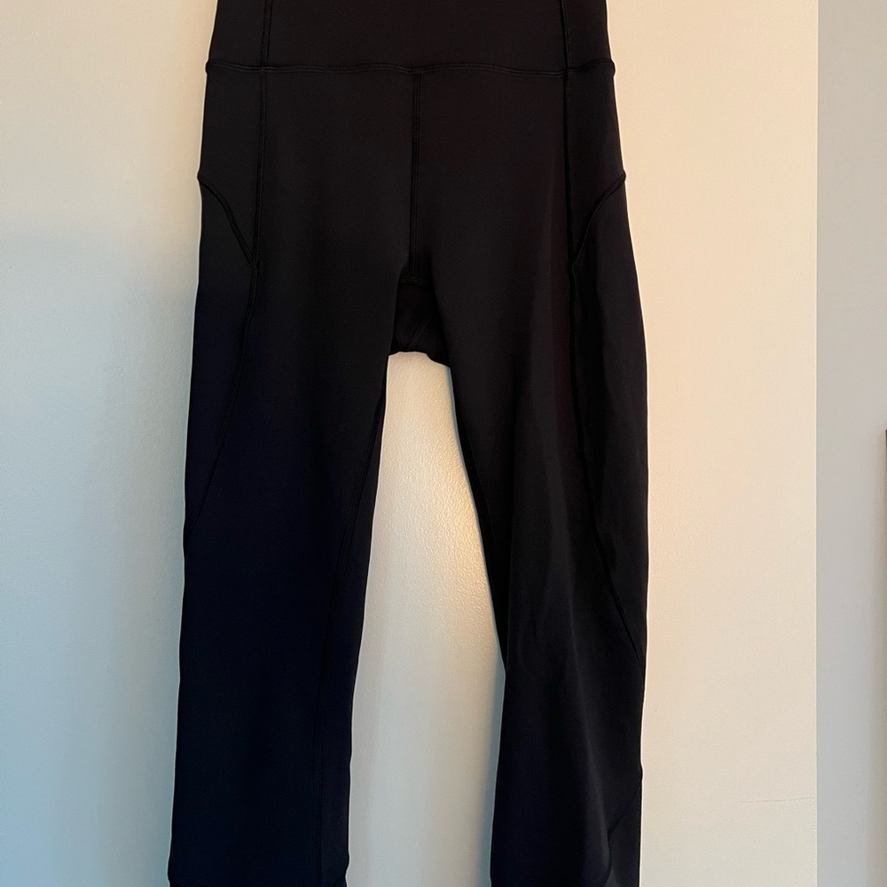 Lululemon Crop High-Waist Black Leggings